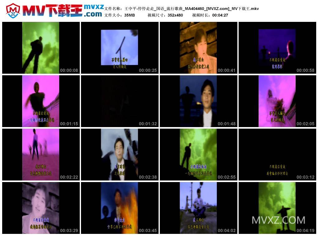 王中平-停停走走_国语_流行歌曲_MA404460